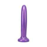 Tantus Leisure Vibrating Dildo Amethyst Bulk, a sleek purple dildo designed for comfort and pleasure.
