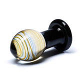 Glas 3.5 inches Galileo Glass Butt Plug