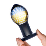 Glas 3.5 inches Galileo Glass Butt Plug