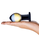 Glas 3.5 inches Galileo Glass Butt Plug
