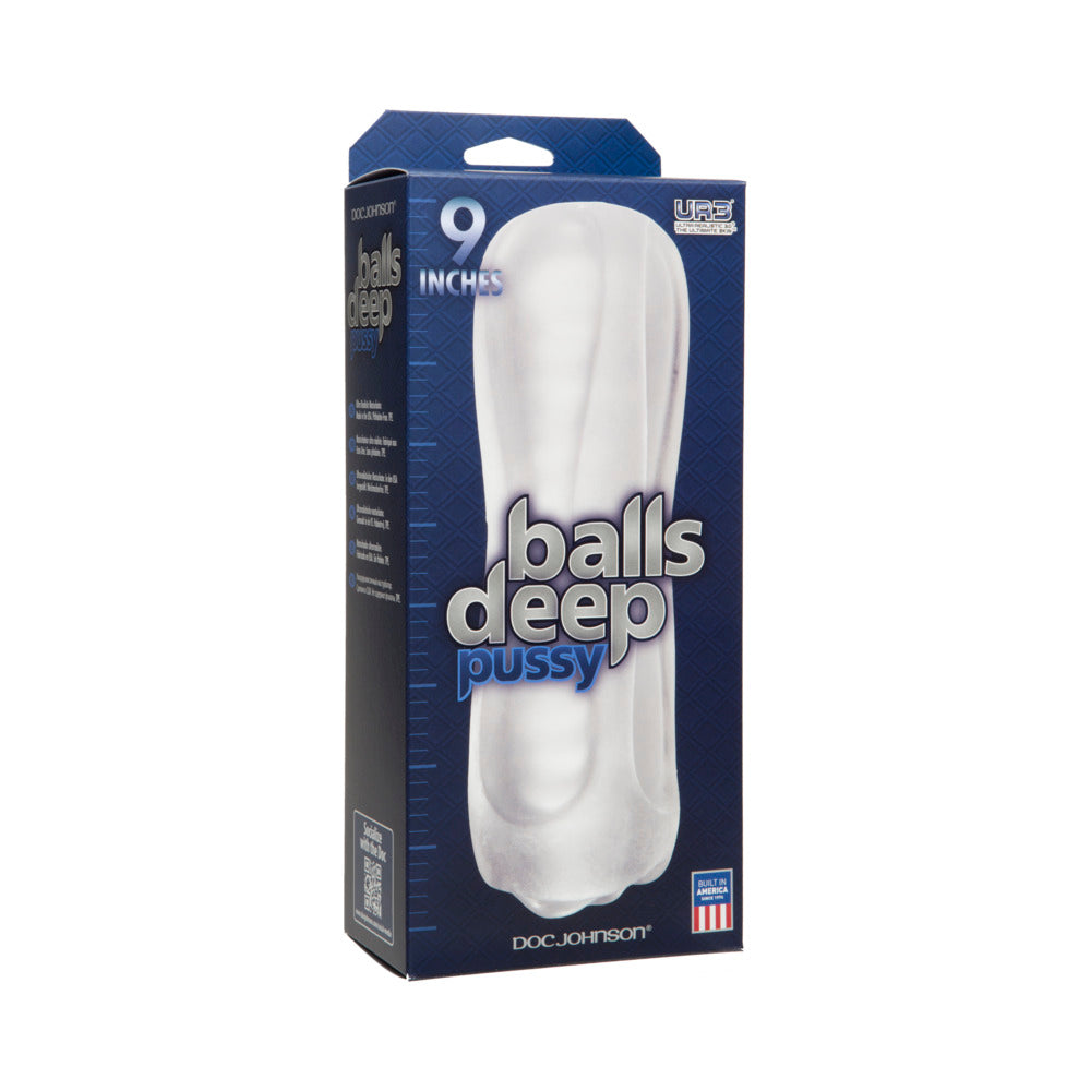 Balls Deep - 9 inches Stroker - Pussy Frost