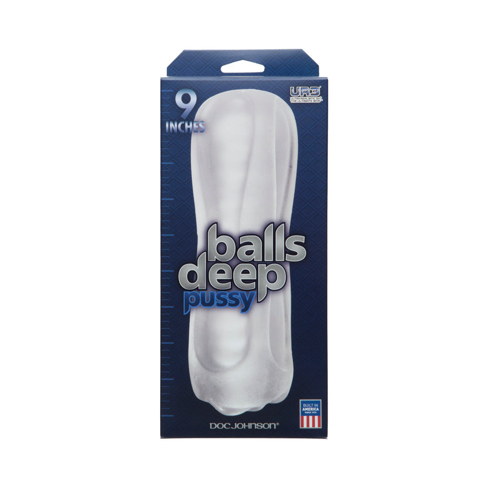 Balls Deep - 9 inches Stroker - Pussy Frost