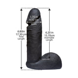Vac-U-Lock - ULTRASKYN 6 inches Realistic Cock CODEBLACK