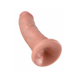 King Cock 8 inches Cock Realistic Dildo With Suction Cup Beige