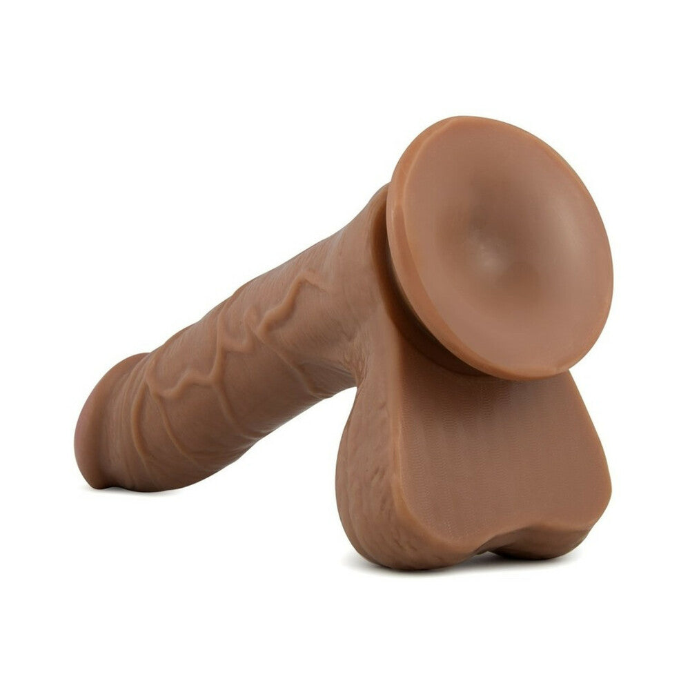 X5 Grinder Realistic 8.5 inches Dildo with Balls Tan