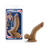 Loverboy Papito Realistic 6.5 inches Dildo with Balls Tan