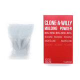 Clone-A-Willy Molding Powder Refill packaging and powder bag for creating personalized molds.