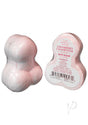 Naughty Bath Bomb Strawberry Champagne Scented Pink 2.1 oz in playful design, perfect for a bubbly bath experience.