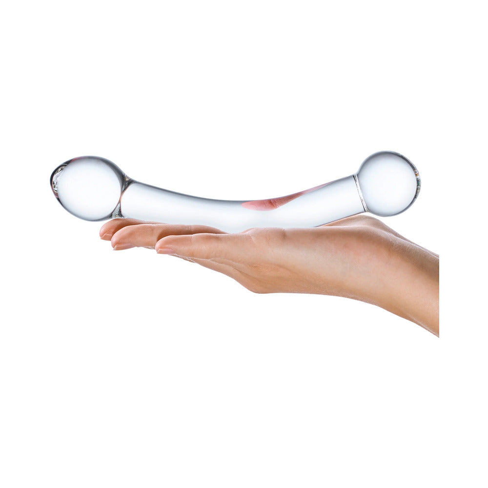 Glas 7 inches Curved Glass G Spot Stimulator