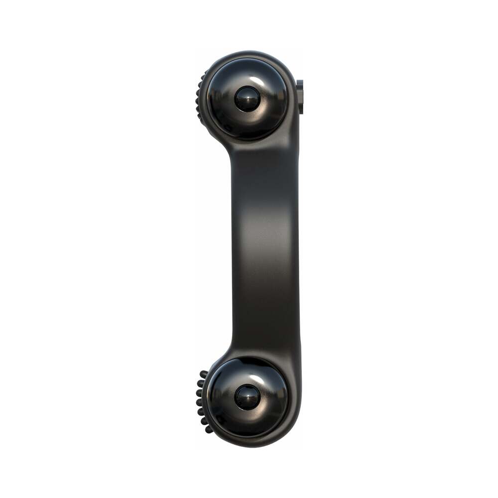 Fantasy C-Ringz Magic Touch Couples Ring With Dual Bullets Black
