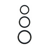 Fantasy C-Ringz Silicone 3-Ring Stamina Set Black