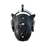 Fantasy C-Ringz Extreme Silicone Cock Blocker Locking Chastity Cage Black