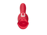 Smooches No 2 Rechargeable Bite Vibrator showcased, featuring dual-ended design for targeted pleasure.