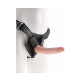 King Cock Strap-On Harness With 7 inches Cock Beige