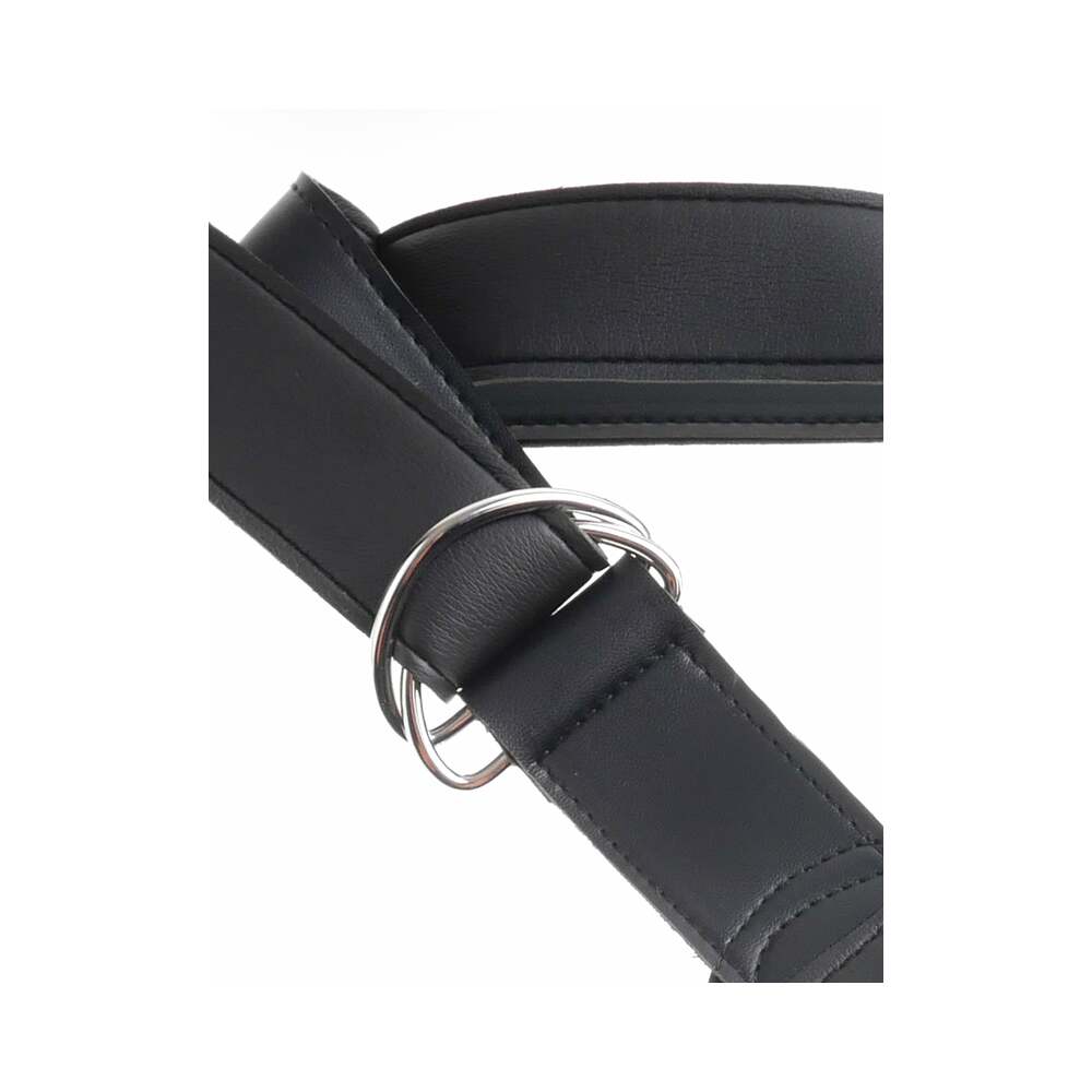 King Cock Strap-On Harness With 8 inches Cock Brown