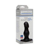 Titanmen- The Rumpy Black Butt Plug