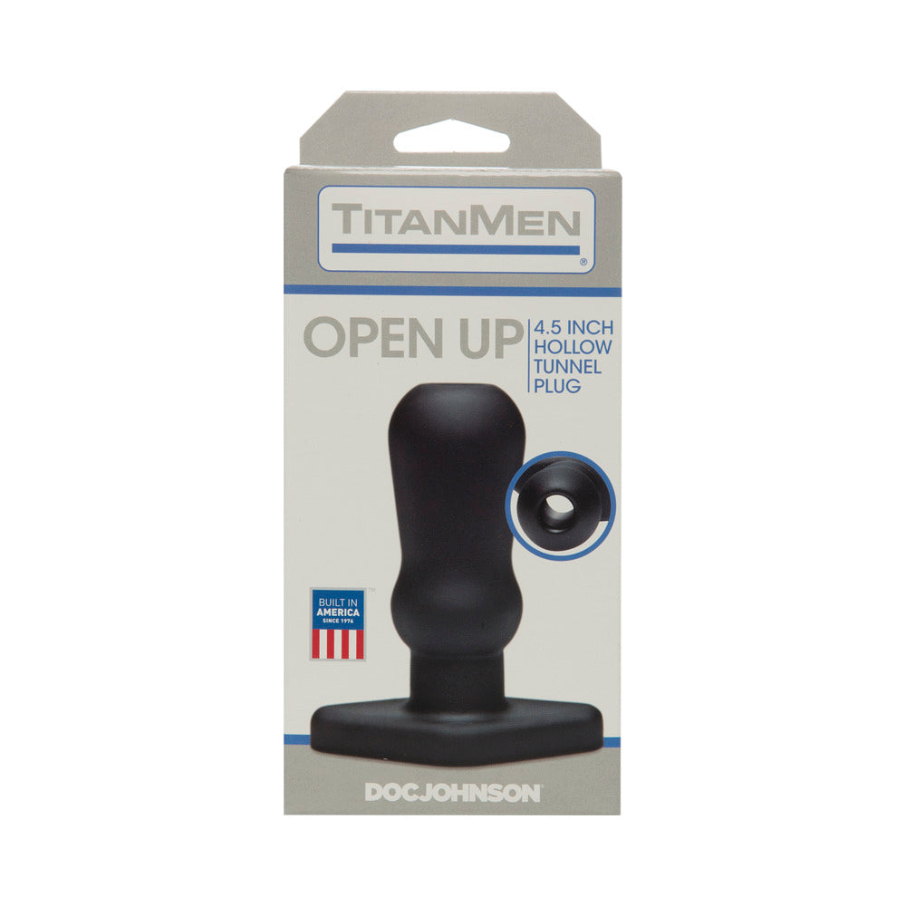 Titanmen - The Open Up Black Butt Plug