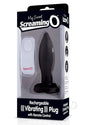 My Secret Vibrating Plug with Remote Control Black - rechargeable vibrating plug and remote in packaging.
