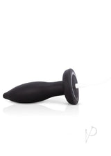 My Secret Vibrating Plug with Remote Control Black, a sleek and discreet vibrating plug for pleasure seekers.