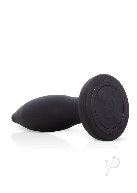 My Secret Vibrating Plug with Remote Control Black - sleek remote-controlled vibrating plug for discreet pleasure.