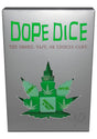 Dope Dice The Smoke Vape or Edibles Game box featuring a playful design and cannabis-themed dice.