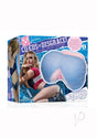 Hey 19 Blue Jean Genie Ass and Pussy Masturbator packaging featuring realistic details and dual openings.
