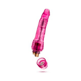 B Yours Vibe 7 Realistic 8.75 inches Vibrating Dildo Pink