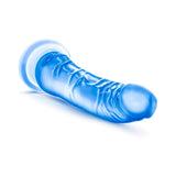 B Yours Sweet 'n Hard 6 Realistic 8.5 inches Dildo Blue