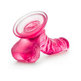 B Yours Sweet 'n Hard 8 Realistic 6.5 inches Dildo with Balls Pink