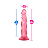 B Yours Sweet 'n Hard 5 Realistic 7.5 inches Dildo Pink