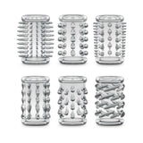 Blush Stay Hard 6-Piece Cock Sleeve Kit Clear