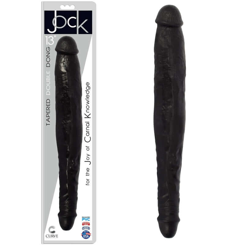 Jock Tapered Double Dong 13 inches (Midnight)