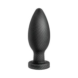 Spark Silicone Anal Plug Small Carbon Fiber