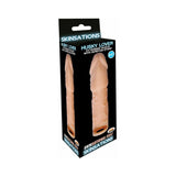 Skinsations Husky Lover Extension Sleeve With Scrotum Strap 6.5 inches