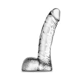 Blush Naturally Yours Ding Dong Realistic 5.5 inches Dildo with Balls Clear
