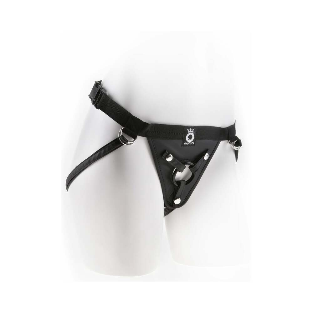 King Cock Adjustable Fit Rite Harness Black