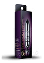 RO 80mm Single Speed Bullet Vibrator Chrome packaging showcasing sleek design and compact size.