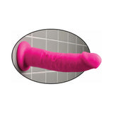 Dillio 9 inches Realistic Dildo With Suction Cup Pink