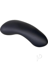 Hidden Pleasure Silicone Panty Vibe with Remote Black in sleek black silicone design for discreet pleasure.
