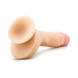 Au Naturel Big Billy 9 inches Posable Dual Density Dildo with Balls Beige