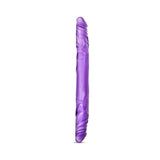 B Yours 14 inches Double Dildo Purple