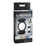 Fantasy C-ringz Magic Touch Couples Ring Black packaging with waterproof vibrating bullets. Ideal for couples.