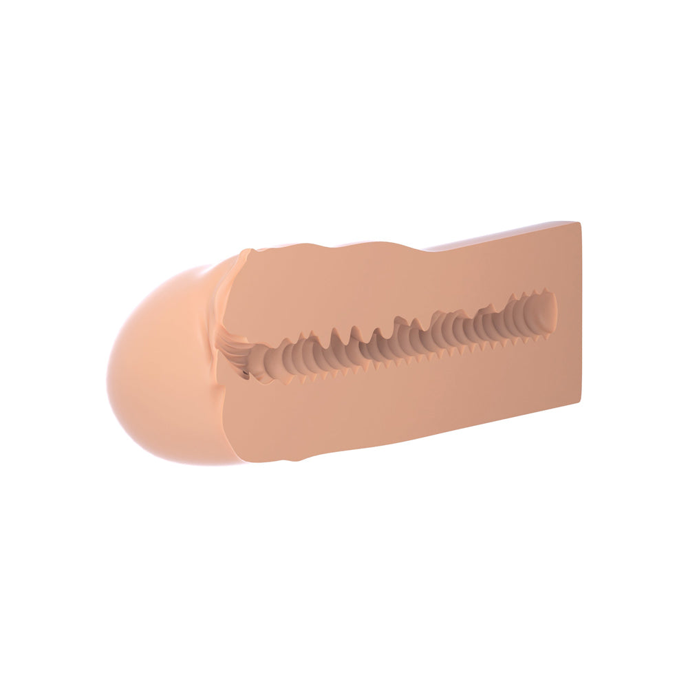 Pipedream Extreme Toyz Fuck Me Silly To Go Horny Fuck Slut molded stroker with realistic design and internal texture.