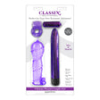 Classix Ultimate Pleasure Couples Kit Purple featuring versatile couple's toys for enhanced romantic play.
