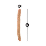 Blush B Yours 14 inches Double Dildo Tan