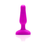 b-Vibe Novice Rechargeable Remote-Controlled Vibrating Silicone Anal Plug Fuchsia