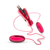 B Yours Double Pop Eggs Remote-Controlled Dual Bullet Vibrator Cerise