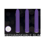 Evolved Rechargeable Sli mline Vibrator Purple