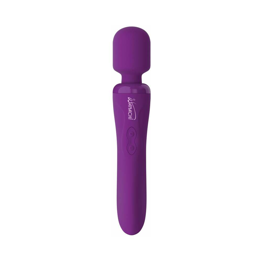 Wanachi Body Recharger Rechargeable Silicone Wand Vibrator Purple