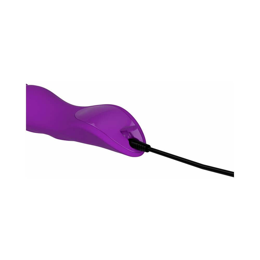 Wanachi Body Recharger Rechargeable Silicone Wand Vibrator Purple